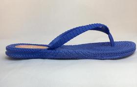 Chinelo Macio de Dedo Vegano Azul Royal Terra e Agua
