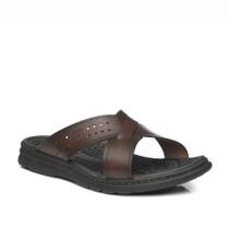 Chinelo Masc Pegada Couro Anilina Marrom Pinhão 134201-01 Tamanho:38Cor:MarromGênero:Masculino Chinelo Masc Pegada Couro Anilina Marrom Pinhão 134201-01 Tamanho:38Cor:MarromGênero:Masculino
