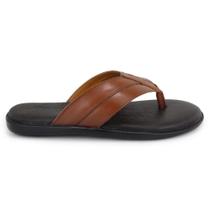 Chinelo Masculina De Couro Confortável Verão Lançamento