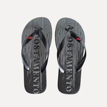 Chinelo Masculino Acostamento Dotted Preto Chinelo Masculino Acostamento Dotted Preto