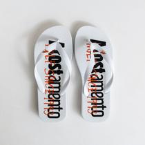 Chinelo Masculino Acostamento Since 1993 Branco Chinelo Masculino Acostamento Since 1993 Branco