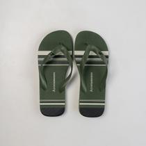 Chinelo Masculino Acostamento Sintonia Verde
