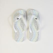 Chinelo Masculino Acostamento Stamp Curve Branco Chinelo Masculino Acostamento Stamp Curve Branco