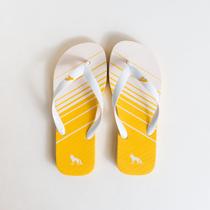 Chinelo Masculino Acostamento Sunset Amarelo