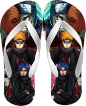 Chinelo Masculino Akatsuki Modelo Estampado Adulto Desenho Anime Estiloso Macio e Confortável Chinelo Masculino Akatsuki Modelo Estampado Adulto Desenho Anime Estiloso Macio e Confortável