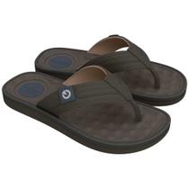 Chinelo Masculino Alabama Dedo Marrom Bege Cartago 11859-BI912 Chinelo Masculino Alabama Dedo Marrom Bege Cartago 11859-BI912