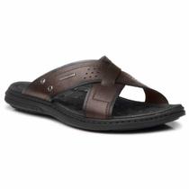 Chinelo Masculino Anatômico Couro Legítimo Pegada 131222 Chinelo Masculino Anatômico Couro Legítimo Pegada 131222