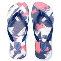 Chinelo Masculino Borracha Estampado Praia Polo Culture