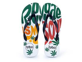 Chinelo Masculino Borracha Estampado Reggae Dia a Dia