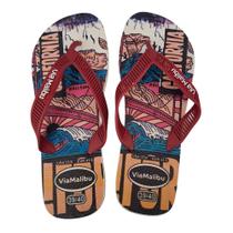 Chinelo Masculino California PVC Via Malibu