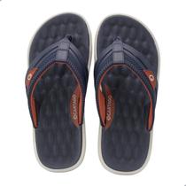 Chinelo Masculino Cartago 12496 Malta VI Cinza Azul e Marrom Chinelo Masculino Cartago 12496 Malta VI Cinza Azul e Marrom