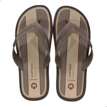 Chinelo Masculino Cartago 12571 Marrom Maiorca Iii