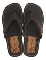 Chinelo masculino cartago dedo atlanta 11840 - marrom