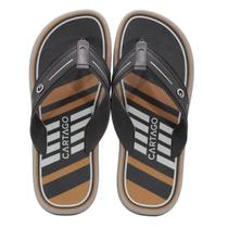 Chinelo Masculino Cartago Palermo II 12572 Preto