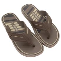 Chinelo Masculino Cartago Palermo II - Bege E Marrom