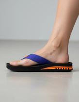 Chinelo Masculino Com Salto DuRio Air Para Esporão Fascite Plantar Ortopédico Vegano