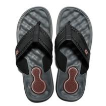 Chinelo Masculino Comfort Cartago Cinza Preto