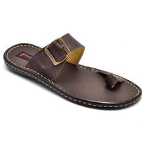 Chinelo Masculino Conforto Couro