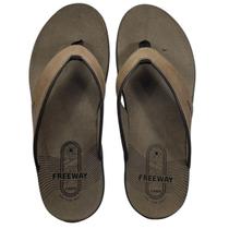 Chinelo Masculino Couro Canastra Freeway