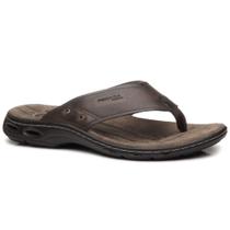 Chinelo Masculino Couro Cravo Pegada 130684-03