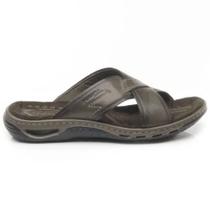 Chinelo Masculino Couro Cravo Pegada 131661-03