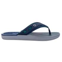 Chinelo Masculino Dallas Cinza Azul Cartago 12158-BS789 Chinelo Masculino Dallas Cinza Azul Cartago 12158-BS789