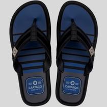 Chinelo Masculino de Dedo Cartago Essencial Maiorca 11326 Preto N 42