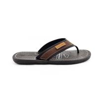 Chinelo Masculino De Dedo Confortavel Casual Leve Marrom