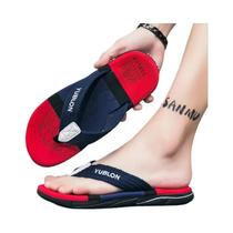 Chinelo Masculino De Verão Tamanho Grande 45 Antiderrapante Respirável Sandálias De Praia Casuais