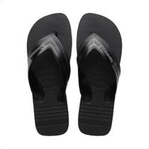 Chinelo Masculino Dedo Havaianas Hybrid Be Preto