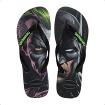 Chinelo Masculino Dedo Havaianas Top Herois Dc Preto