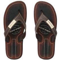 Chinelo Masculino Dedo Marrom Damper Slide Conforto Casual Estilo Couro Chinelo Masculino Dedo Marrom Damper Slide Conforto Casual Estilo Couro