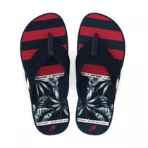 Chinelo masculino dropp ii mormaii azul/vermelho