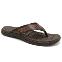Chinelo Masculino Em Couro Pegada 131221