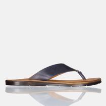 Chinelo Masculino Em Couro Sandália De Dedo Estilo E Conforto Moderno Verão Casa Canela