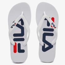 Chinelo Masculino Fingers Branco Marinho Fila F01SD00026-150 Chinelo Masculino Fingers Branco Marinho Fila F01SD00026-150