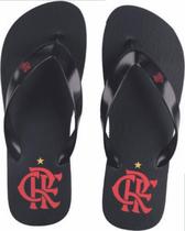 Chinelo Masculino Flamengo Basic Black Edition Oficial