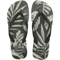 Chinelo Masculino Havaianas Aloha Estampa Tropical Folhagem Chinelo Masculino Havaianas Aloha Estampa Tropical Folhagem