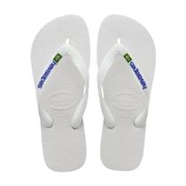 Chinelo Masculino Havaianas Brasil Logo Branco - 4110850