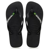 Chinelo Masculino Havaianas Brasil Logo Preto 4110850