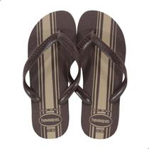 Chinelo Masculino Havaianas Color Essential Marrom Café Chinelo Masculino Havaianas Color Essential Marrom Café