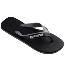 Chinelo Masculino Havaianas Dual Fc Preto/Cinza Chinelo Masculino Havaianas Dual Fc Preto/Cinza