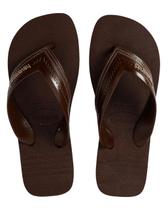 Chinelo Masculino Havaianas Hybrid Be Marrom - 4145752