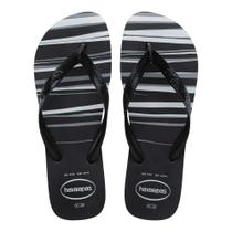 Chinelo Masculino Havaianas Top Basic Preto/Branco