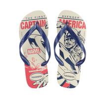 Chinelo Masculino Havaianas Top Marvel logomania Bege - 4146