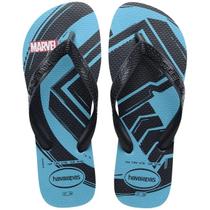 Chinelo masculino havaianas top marvel