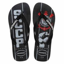 Chinelo Masculino Havaianas Top Times Corinthians - Coleção 24/25 Chinelo Masculino Havaianas Top Times Corinthians - Coleção 24/25