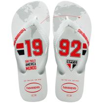 Chinelo Masculino Havaianas Top Times São Paulo 4148307 Chinelo Masculino Havaianas Top Times São Paulo 4148307