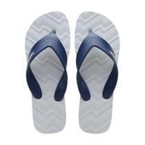Chinelo Masculino Havaianas Track Waves Cinza/Azul Chinelo Masculino Havaianas Track Waves Cinza/Azul