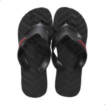 Chinelo Masculino Havaianas Track Waves Preto